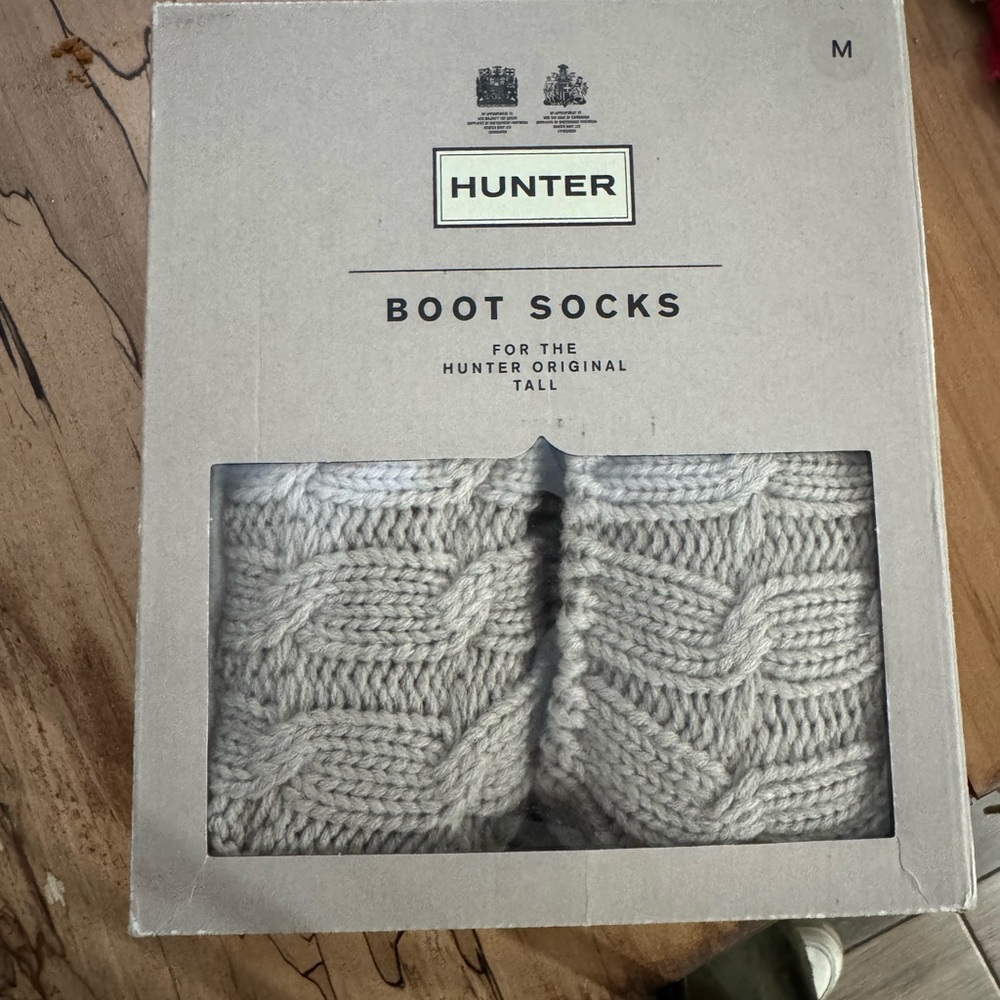 Hunter Tall Boot Socks in grey